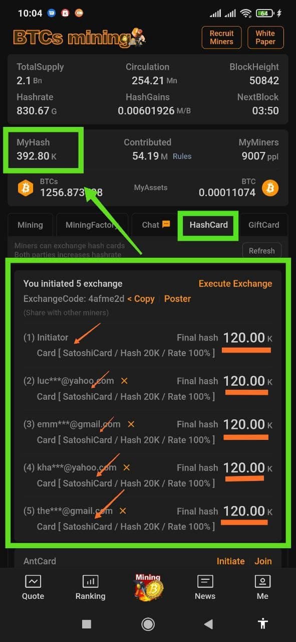 How to Use CORE Hashcard Codes